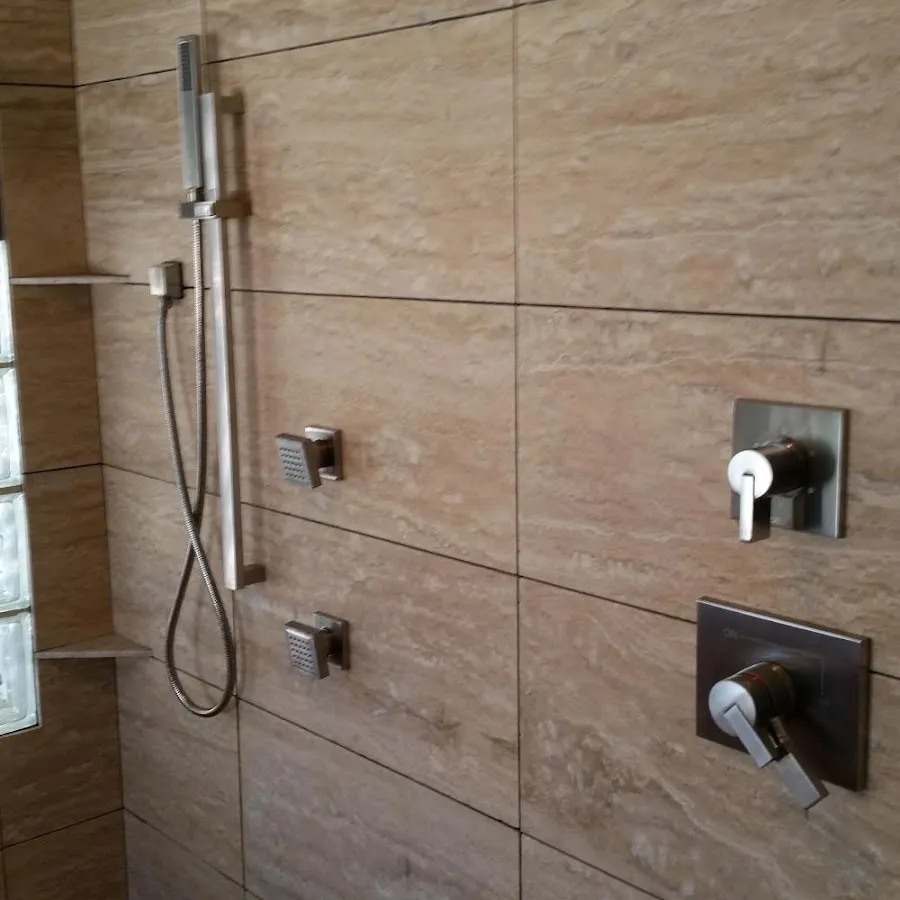 Shower fixture installation for Water Heater Replacement in Carlstadt